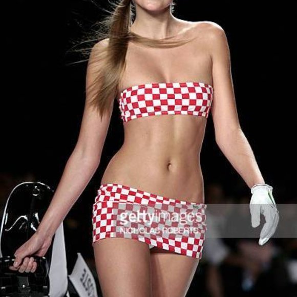 Lacoste checkered bikini - Picture 2 of 6